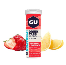 GU Hydration Drink Tabs 54 g Strawberry Lemonade 1 tuba (balení 8ks) Expirace 08/23