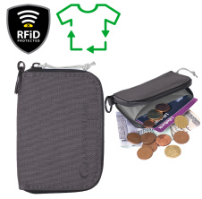 RFiD Coin Wallet Recycled; grey